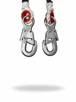 Tulmex 5489-20PD – Línea de Vida de Polipropileno con 2 Ganchos de Seguridad Dobles, 2 m - Image 2