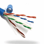 SAXXON OUTPCAT6AAZO - Bobina de Cable UTP Cat6A, 100% Cobre, Azul, 305 Metros