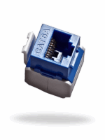 SBE TECH SBE-JACKC6AS-BL – Jack RJ45 Cat6A Autoponchable, 4 Pares, Azul