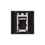 M?dulo Color Grafito con 1 Espacio para Jack Keystone con Guardapolvo para las Cajas de Escritorio Ofiblock y Teleblock / (K76/14) - Image 2