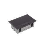 Caja Para Instalaci?n en Piso Falso para Voz, Datos o Contactos El?ctricos / Capacidad para 4 M?dulos / Espacio Embellecedor en la Tapa / Profundidad Ajustable de 90 a 120 mm (3.54 a 4.72 pulgadas) / Los M?dulos se Adquieren Aparte / (SF410/14CY) - Image 2