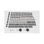 Gabinete de Pared de 9U con Puerta de Cristal Templado, 479.5 mm de Profundidad, Rack de 19'', Acero Reforzado Gris Mate - Image 5