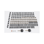 Gabinete de Pared de 9U con Puerta Perforada 455 mm de Profundidad, Rack de 19'', Acero Reforzado Color Gris Mate - Image 5