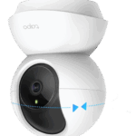 Camara de Seguridad Wi-Fi Pan/Tilt, 2K Definition, Visión Nocturna 30 pies, 360° Horizontal, 114° Vertical, Detección de Movimiento, Audio Bidireccional, Alarma Sonora/Lumínica, MicroSD 256GB, Modo Privacidad
