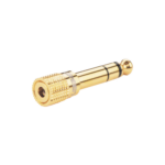 Adaptador (Convertidor) de Audio 3.5mm Hembra a 6.5mm Macho / Plug & Play / Superficie de Rosca Antideslizante / Calidad de sonido sin pérdidas - Image 3