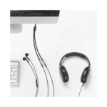 Cable Adaptador/Divisor de Audio de 3.5mm Macho a 2 Terminales de 3.5mm Hembra / 25 cm de Longitud / Cable TPE / Color Negro - Image 4