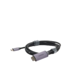 Cable USB-C 3.1 a HDMI 4K | 1.5 Metros (4.92 Pies) | Compatible con Thunderbolt 3 & 4 | Adaptador Tipo-C a HDMI | 4k@60Hz | Soporta Modo Espejo y Modo Extendido | Carcasa de Aluminio | Nylon Trenzado | Conector Niquelado | Blindaje Multicapa - Image 3