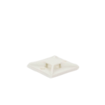 Montaje-Sujetador Para Cable de 4 Vías, con Adhesivo, 25.4 x 25.4mm (1in x 1in), Color Blanco, Uso en Interior, 1 pieza - Image 5