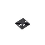 Montaje-Sujetador Para Cable de 4 vías, con Adhesivo Acrilico, 25.4 x 25.4mm (1in x 1in), Color Negro, Uso en Exterior, 1 pieza - Image 4