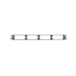 Patch Panel de Fibra ?ptica, Para 4 Placas Acopladoras FAP o FMP, Color Negro, 1UR - Image 4