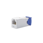 Conector Jack RJ45 Estilo TG, Mini-Com, Categor?a 6A, de 8 Posiciones y 8 Cables, Color Blanco - Image 3