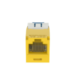 Conector Jack RJ45 Estilo TG, Mini-Com, Categor?a 6A, de 8 Posiciones y 8 Cables, Color Amarillo - Image 4