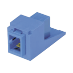 M?dulo Acoplador SC Simplex, para Fibra ?ptica Monomodo OS1/OS2, Tipo Mini-Com, Color Azul