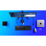 Switch KVM | USB FHD HDMI | de 2 puertos en formato cable | 1920x1080 @ 60Hz (FHD)	| HDCP 1.4 | Conecta y controla 2 equipos con un solo monitor, teclado y mouse - Image 3