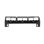 Panel de Parcheo Modular (Sin Conectores), de 12 Puertos Mini-Com, Instalaci?n en Pared con Montaje Incluido, Color Negro - Image 3