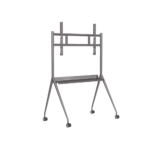 Montaje de Piso Móvil para Pantallas de 55"  hasta 75" / Compatible con VESA / Incluye Soporte para la Pantalla