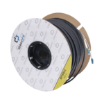 Carrete de Fibra ?ptica Monomodo con Conectores LC-LC Duplex, Reforzada con Kevlar, de 150 Metros (492.13 Pies), Para Instalaciones Subterr?neas por Tuber?a - Image 3