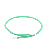 Jumper para Puesta a Tierra con Cable 8 AWG con Conectores de Ojo de 50 cm. - Image 2