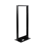 Rack de 2 Postes, Estándar 19", 24 Unidades, Fabricado en Acero, Base "L" para Anclar a Piso. - Image 3