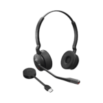 Jabra Engage 55, Auricular stereo versión MS con aislamiento de ruido activa, adaptador DECT USB-A (9559-450-125)