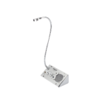 Sistema de Intercomunicación | Ideal para Ventanillas | Audio de voz de dos vías | 12V/1A 2W | Micrófono Interior + Micrófono Exterior