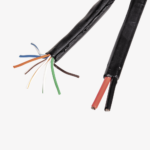 Bobina de Cable Siam?s Cat5e CCA + 2 Cables Gruesos (16 AWG) para Alimentar C?maras M?s Lejos / 305 Metros (1000 Pies) / Instalaci?n en Exterior / Uso Industrial para Climas Extremos - Image 4