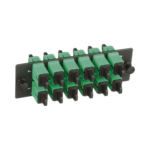Placa Acopladora de Fibra Optica FAP, Con 12 Conectores SC/APC (12 Fibras), Para Fibra Monomodo OS1/OS2, Color Verde - Image 4