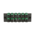 Placa Acopladora de Fibra Optica FAP, Con 12 Conectores SC/APC (12 Fibras), Para Fibra Monomodo OS1/OS2, Color Verde - Image 5