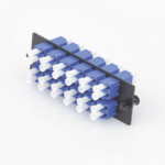 Placa Acopladora de Fibra Optica FAP, Con 12 Conectores LC Duplex (24 Fibras), Para Fibra Monomodo OS1/OS2, Color Azul - Image 5