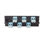 Placa Acopladora de Fibra Optica FAP, Con 6 Conectores LC Duplex (12 Fibras), Para Fibra Multimodo OM3/OM4, Color Aqua - Image 5