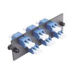 Placa Acopladora de Fibra ?ptica FAP, con 6 Conectores LC Duplex (12 Fibras), para Fibra Monomodo OS1/OS2, Color Azul - Image 4