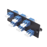 Placa Acopladora de Fibra ?ptica FAP, con 6 Conectores LC Duplex (12 Fibras), para Fibra Monomodo OS1/OS2, Color Azul - Image 3