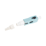 Conector de Fibra ?ptica Pre-Pulido LightBow SC Simplex, Multimodo 50/125 (OM3/OM4), Re-Terminable, Color Aqua - Image 3