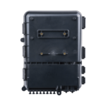 Caja de Distribuci?n de Fibra ?ptica para 24 Empalmes, con 8 Acopladores SC/APC Simplex, Exterior IP55, Color Negro - Image 4