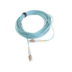 Jumper de Fibra ?ptica Multimodo 50/125 XGLO OM3, LC-LC Duplex, OFNR, Color Aqua, 15 Metros (49.21 Pies)