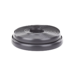 Canaleta flexible negra de PVC auto extinguible, para instalaciones eléctricas en piso ó zóclo  (Rollo de 25mts.) (9300-05040) - Image 2