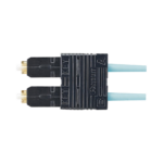 Conector de Fibra ?ptica SC Duplex OptiCam, Multimodo 50/125 OM3/OM4, Pre-pulido, Color Aqua