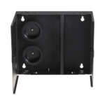 Caja de Conexi?n de Fibra ?ptica, Para Montaje en Pared, Acepta 2 Placas FAP o FMP, Hasta 48 Fibras, Color Negro - Image 2