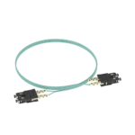Jumper de Fibra Optica Multimodo 50/125 OM3, SC-SC Duplex, OFNR (Riser), Color Aqua, 2 Metros (6.56 Pies) - Image 3