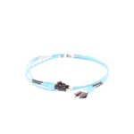 Jumper de Fibra Optica Multimodo 50/125 OM3, LC-LC Duplex, OFNR (Riser), Color Aqua, 2 Metros (6.56 Pies) - Image 2