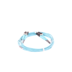 Jumper de Fibra Optica Multimodo 50/125 OM3, LC-LC Duplex, OFNR (Riser), Color Aqua, 2 Metros (6.56 Pies) - Image 4