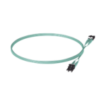 Jumper de Fibra Optica Multimodo 50/125 OM3, LC-LC Duplex, OFNR (Riser), Color Aqua, 5 Metros (16.40 Pies) - Image 4
