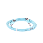 Jumper de Fibra Optica Multimodo 50/125 OM3, LC-LC Duplex, OFNR (Riser), Color Aqua, 5 Metros (16.40 Pies) - Image 5