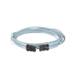 Jumper de Fibra Optica Multimodo 50/125 OM3, LC-LC Duplex, OFNR (Riser), Color Aqua, 7 Metros (22.97 Pies)