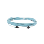 Jumper de Fibra Optica Multimodo 50/125 OM4, LC-LC Duplex, OFNR (Riser), Color Aqua, 10 Metros (32.81 Pies) - Image 2