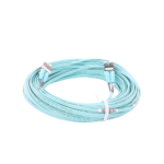 Jumper de Fibra Optica Multimodo 50/125 OM4, LC-LC Duplex, OFNR (Riser), Color Aqua, 20 Metros (65.62 Pies) - Image 3