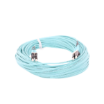Jumper de Fibra Optica Multimodo 50/125 OM4, LC-LC Duplex, OFNR (Riser), Color Aqua, 20 Metros (65.62 Pies) - Image 4