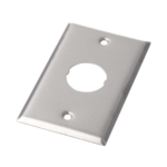 Placa de Pared IndustrialNet?, Para 1 Conector Industrial, de Acero Inoxidable - Image 3