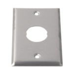 Placa de Pared IndustrialNet?, Para 1 Conector Industrial, de Acero Inoxidable - Image 4