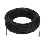 Rollo de Fibra ?ptica Drop Redonda G657A2 Monomodo Simplex de 200 Metros (656.17 pies) con Conectores SC/UPC-SC/UPC para Instalaciones A?reas, Subterr?neas o a la Intemperie